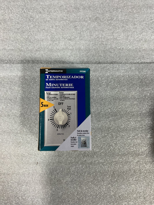 INTERMATIC AUTO SHUTOFF TIMER FF5M - NOS