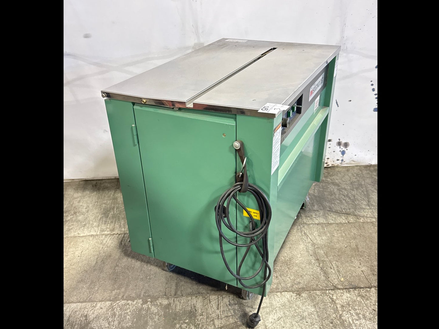 SIGNODE SEMI-AUTOMATIC POWER STRAPPING MACHINE MS-T - PREOWNED
